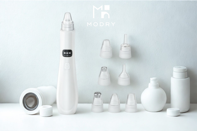 Clinical Grade Black head Removal Vacuum with different Nozzles